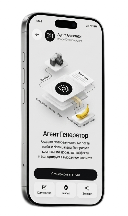 Агент генератор фотографии